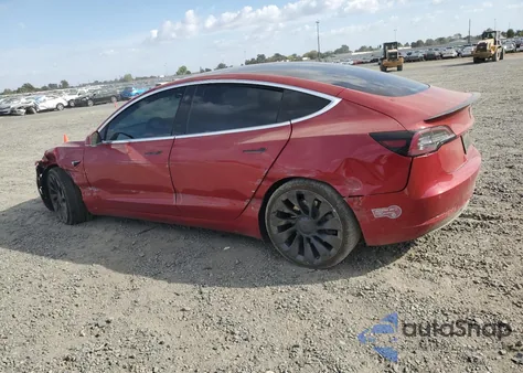 2020 Tesla Model 3 Performance from USA, damaged, VIN 5YJ3E1EC6LF627279